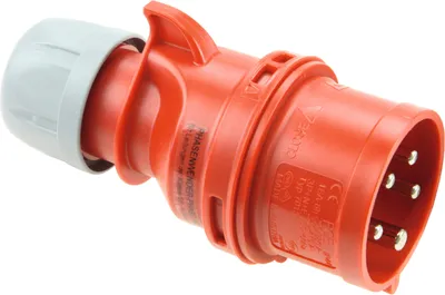 Produktbild von Elso CEE Phasenwender Stecker, 16A, 5p, 6h, IP44, 1 Stk.