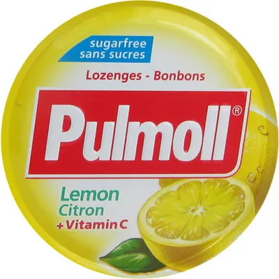 Produktbild von Pulmoll pastylki do ssania Lemon bez cukru 45 g