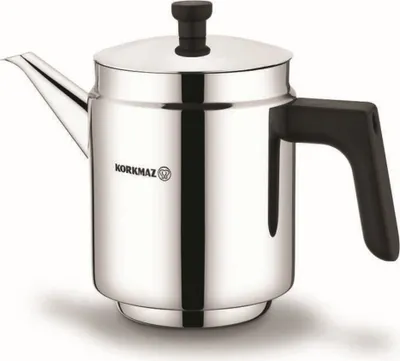 Zdjęcie produktu dla Czajnik do herbaty Korkmaz Proline 2.6L wykonany ze stali nierdzewnej 18/10 - Ergonomiczny i trwały