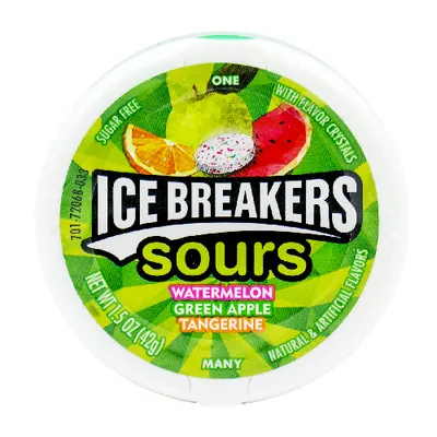 Produktbild von Ice Breakers Sours Fruit sugarfree