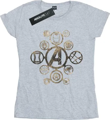 Produktbild von Avengers Infinity War - T-Shirt für Damen BI463 (M) (Grau)
