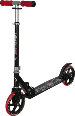 Obrázek produktu pro Skládací koloběžka SPARTAN Jumbo 205 mm černo-červená