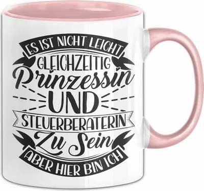 Produktbild von Steuerberaterin Geschenk Tasse Geschenkidee (Rosa)