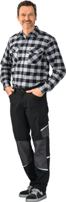 Produktbild von Outdoor Vario Herren Hose schwarz/grau Größe 48