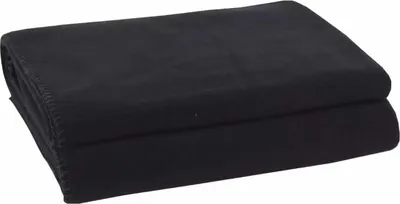 Zdjęcie produktu dla Zoeppritz Basis Soft-Fleece black blanket 980 65% Polyester, 35% Viscose 160x200 103291 black 160x200 (103291 | 4005133003801)