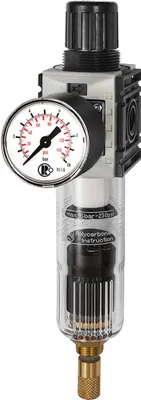 Produktbild von Riegler Filterregler »FUTURA-mini«, PC-B., Std.mano, VA-NC, G 1/4, 0,5-10