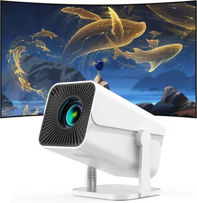 Produktbild von Pyier Beamer, Mini-Projektor Heimkino,Bluetooth,1080p,Android-Betriebssystem/App
