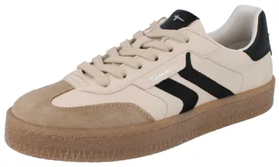 Productafbeelding van Tamaris sportbalschoenen met vormvaste zool, modieus in beige, maat 39