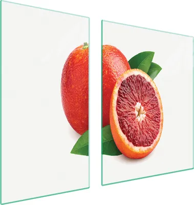 Produktbild von Glasschutzplatte Für Herd 90X52 Grapefruit