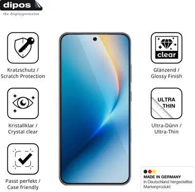 Immagine prodotto di 4x Pellicola Protettiva per Honor Win Protezione Schermo Claro Display dipos