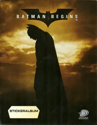 Produktbild von Batman Begins Sticker Album - Deutsch