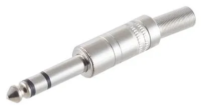 Produktbild von Klinkenstecker Stereo 6,3mm, Metall