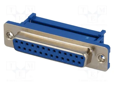Produktbild von 1x D-Sub Stecker PIN: 25 weiblich für Flachkabel DS1036-25FPUSIP D-Sub-Stecker und