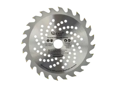 Immagine prodotto di Disco da sega 180 mm, 24 denti, 22 mm, 02091