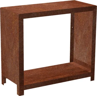 Produktbild von CORGARDEN Stora Gartenscheune 80 x 80 x 40 cm, Cortenstahl CORGARDEN 1038