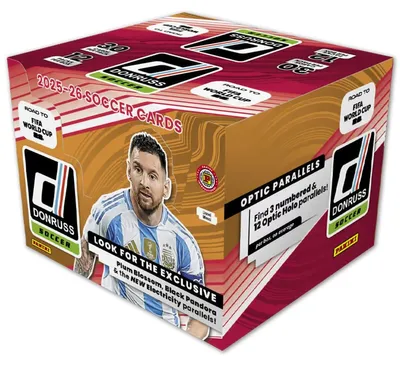 Produktbild von Panini Donruss Road to FIFA World Cup 2026 - 1 Hobby international Box