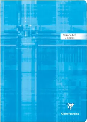 Produktbild von Clairefontaine 10x Vokabelheft A4, 40 Bl 90g, liniert 2 Mittelstrichen 31289C