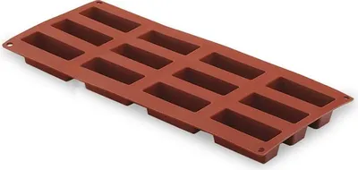 Produktbild von Pastryflex Silikon-Kuchenform 12 Kavitäten, 80 mm, 30 mm