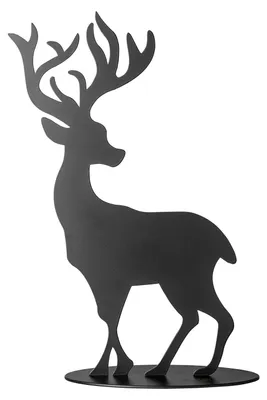 Produktbild von JASPER Figur - H.20cm - schwarz - Eisen - Wohnaccessoire - Wohnzimmer