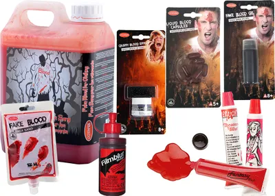 Produktbild von Halloween Kunstblut Theaterblut rot 28ml