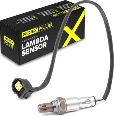 Produktbild von RIDEX PLUS 3922L0490P Beheizt Lambdasonde für SMART FORTWO Coupe (451) 380mm