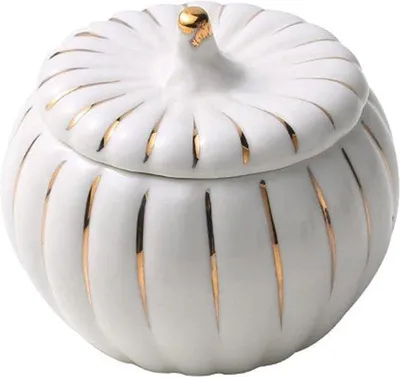 Produktbild von Keramische Süßigkeiten Schale mit Deckel für Halloween