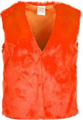 Produktbild von Weste Kunstpelz neon orange 44-46