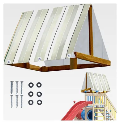 Produktbild von Ersatzmarkise für Schaukel, 109x229 cm - Zubehör für Spielplatz im Freien