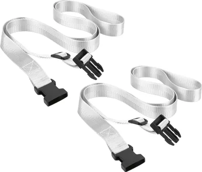 Produktbild von 2PCS -Gepäckgurt verstellbare Gepäckschnalle für das Reisen von 150 x 2,5 cmsilver