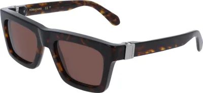 Produktbild von Ferragamo SF2071S Dark tortoise 54/20/145 Herren Sonnenbrillen