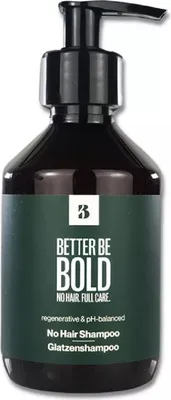 Obrázok produktu pre Better Be Bold Pánska starostlivosť Bez vlasov. Kompletná starostlivosť. Šampón (200 ml)