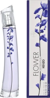 Produktbild von KENZO Flower Ikebana Indigo, Frauen, 75 ml, Nicht nachfüllbare Flasche, Flüssiges Parfüm, Blumig, Iris, Jasmin
