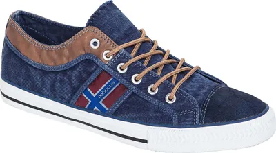 Produktbild von Nebulus Teil-Leder Sneaker UTAH Herren, , Q1100 - Herren, navy, 44