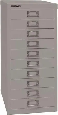 Produktbild von Bisley MultiDrawer Schubladenschrank - Farbe: Lichtgrau