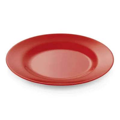Produktbild von Campingteller SUMMER - Melamin - 20cm flach - rot