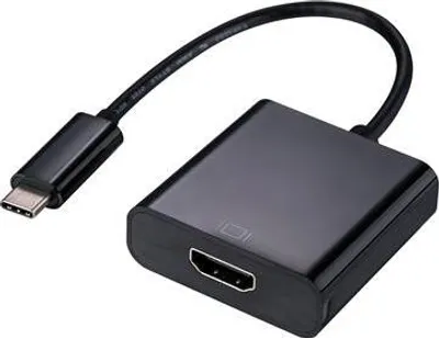Zdjęcie produktu dla Adapter C-TECH Type-C do HDMI, M/F, 15 cm