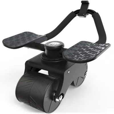 Produktbild von Bauchroller mit Unterarm-Auflage (schwarz) - Patentiert, 180° drehbar