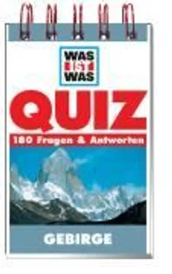Produktbild von Was ist Was. Quizblock Gebirge