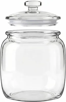 Produktbild von Premium Vorratsglas 0,95 L mit Deckel und Dichtung – Einmachglas für Kimchi, Fermentation, Kekse, Bonbons, Vorräte und DIY Terrarium