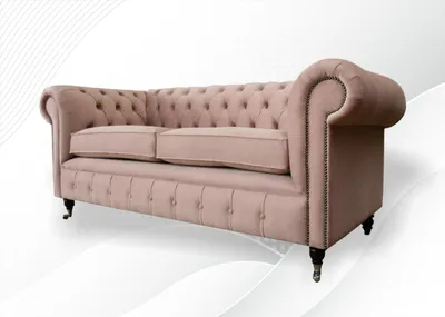 Produktbild von Design Polster Sitz Couch 3 Sitzer Sofa Chesterfield  Sofas Couchen Textil Stoff