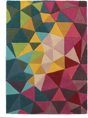 Image de Tapis Illusion Falmouth Multi, 120 x 170 cm, tissé à la main