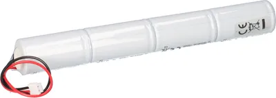 A battery pack with wires and a connector.