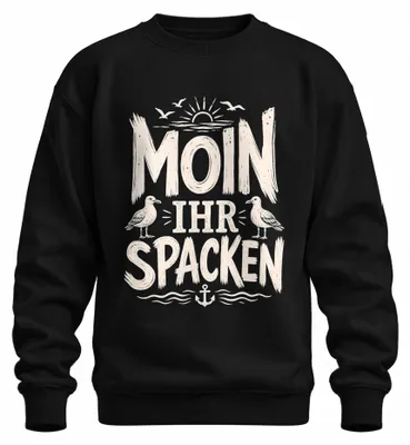 Imagen del producto de "¡Hola, gente! Norte de Alemania, costa. Camiseta o sudadera con estampado sarcástico. Color: . Talla: S."