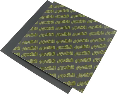 Image de Plaque de membrane Polini en carbone, dimensions 110 x 110 mm, compatible avec Yamaha Aerox 50