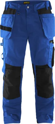 Produktbild von Blakläder Handwerker Bundhose 1555 1860 in div. Farben, Farbe:kornblumenblau/schwarz, Größe:46