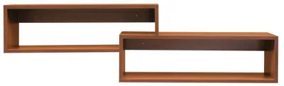 Produktbild von Hängeregal / Wandregal Catamarca 03, Farbe: Nuss - 39 x 140 x 20 cm (H x B x T)