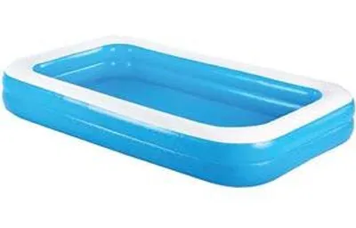 Immagine prodotto di Piscina "Family" Gonfiabile Rettangolare 2 Anelli  +3 Anni - cm.305x183x46 - kg.6,55 (art.54150)