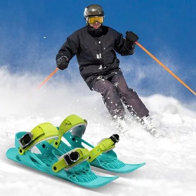 Zdjęcie produktu dla Mała deska snowboardowa na zimę, z regulacją, do jazdy na świeżym powietrzu, dla początkujących