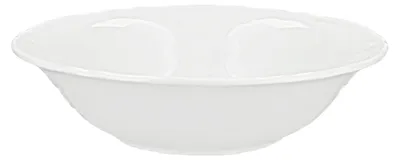 Produktbild von Elegante Salatschüssel aus weißem Porzellan, 23 cm Durchmesser