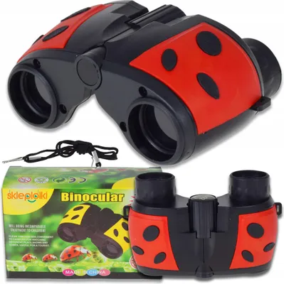 Immagine prodotto di Lolex | Binocolo giocattolo 8x22 - Sicuro per i bambini - Leggero ed ergonomico